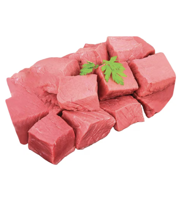 Fresh Beef Cubes 1kg